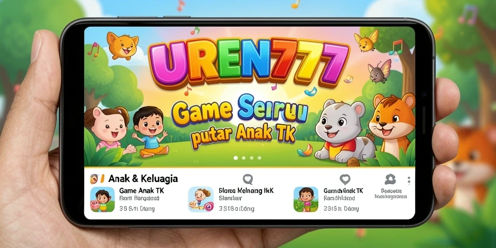 Tampilan antarmuka DUREN777 yang ramah untuk anak-anak.