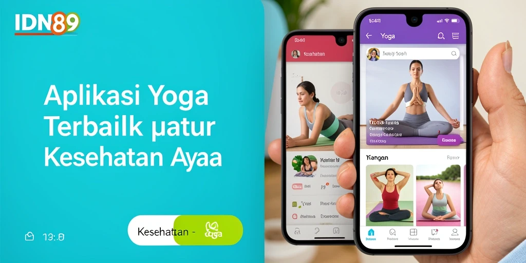 Tampilan antarmuka utama IDN89 dengan pilihan kelas Yoga yang beragam.