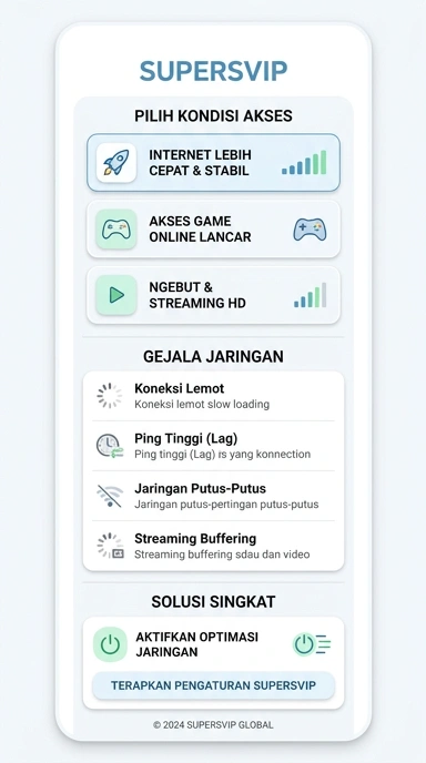 Halaman Link Alternatif Supersvip untuk Akses Mudah